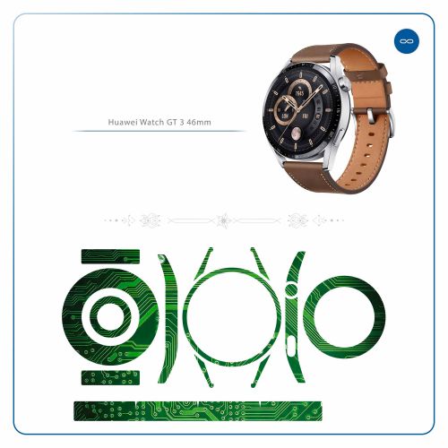Huawei_Watch GT 3 46mm_Green_Printed_Circuit_Board_2